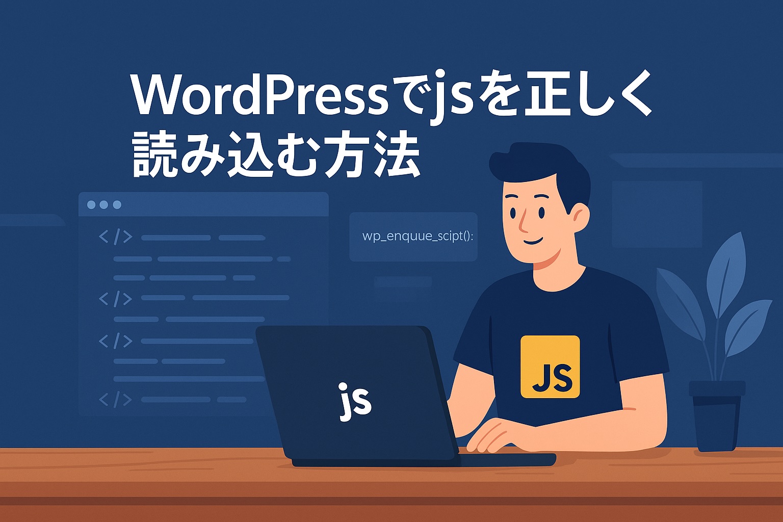 jsを正しく読み込む方法イラスト